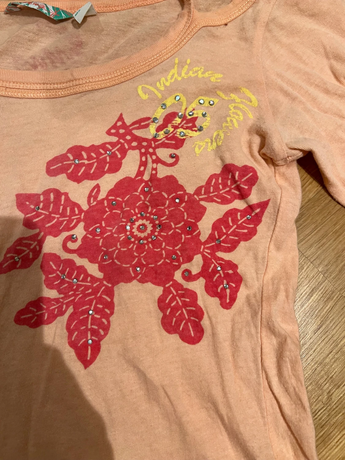 Pink y2k summer shirt  - 90