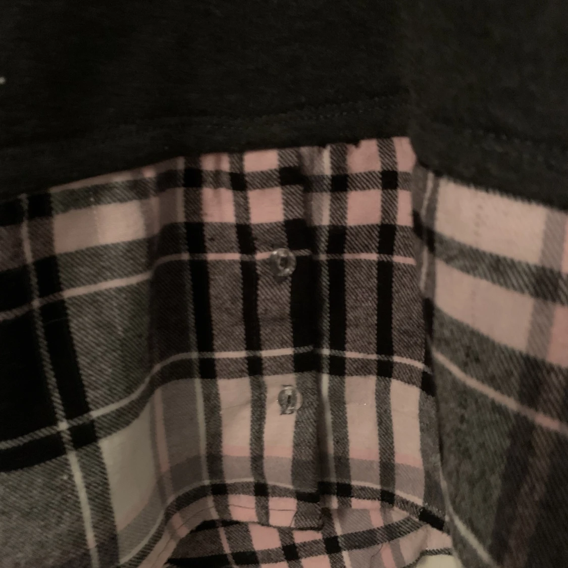 Svart rosa hoodie  - 90