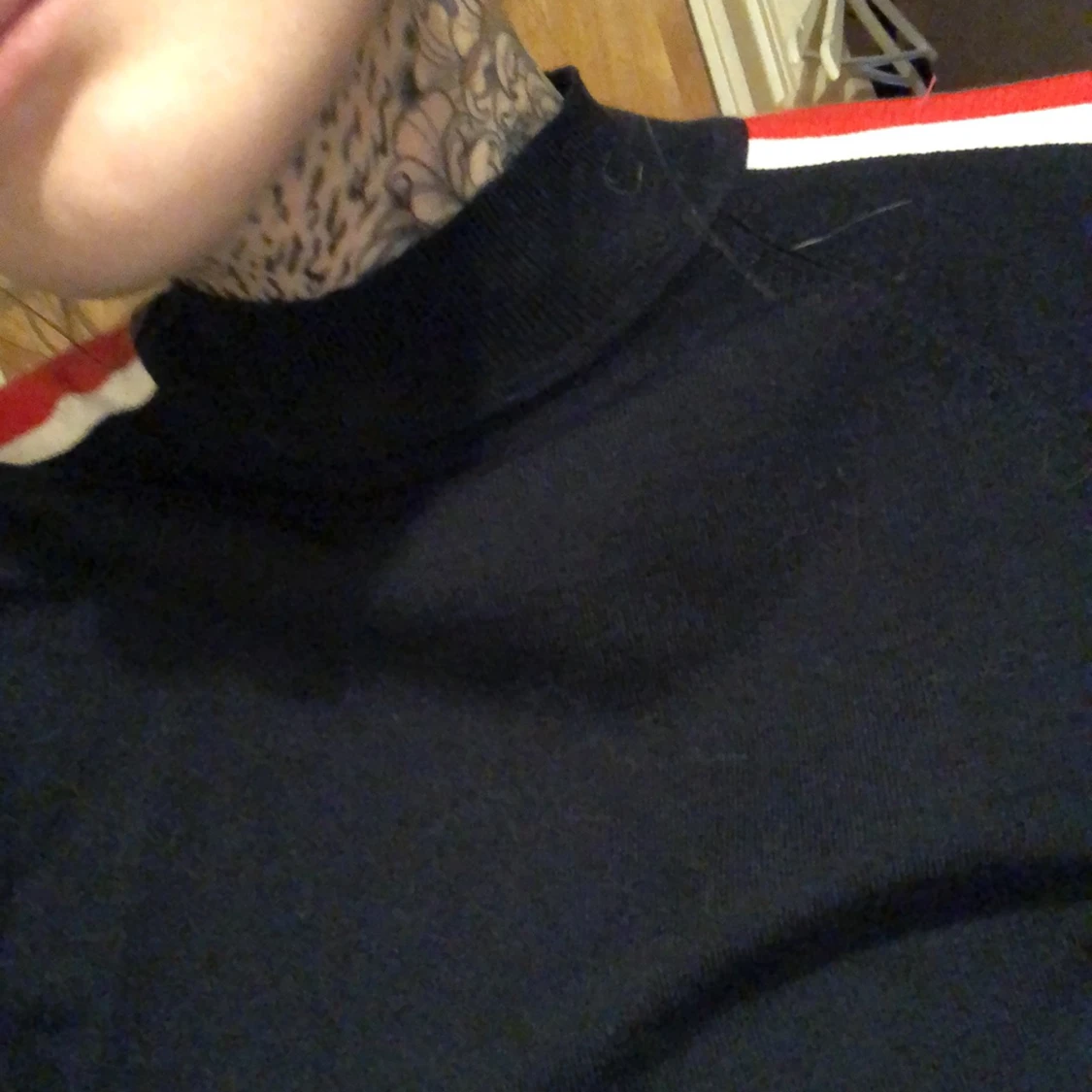 Stickad tunn tigh tröja - 91