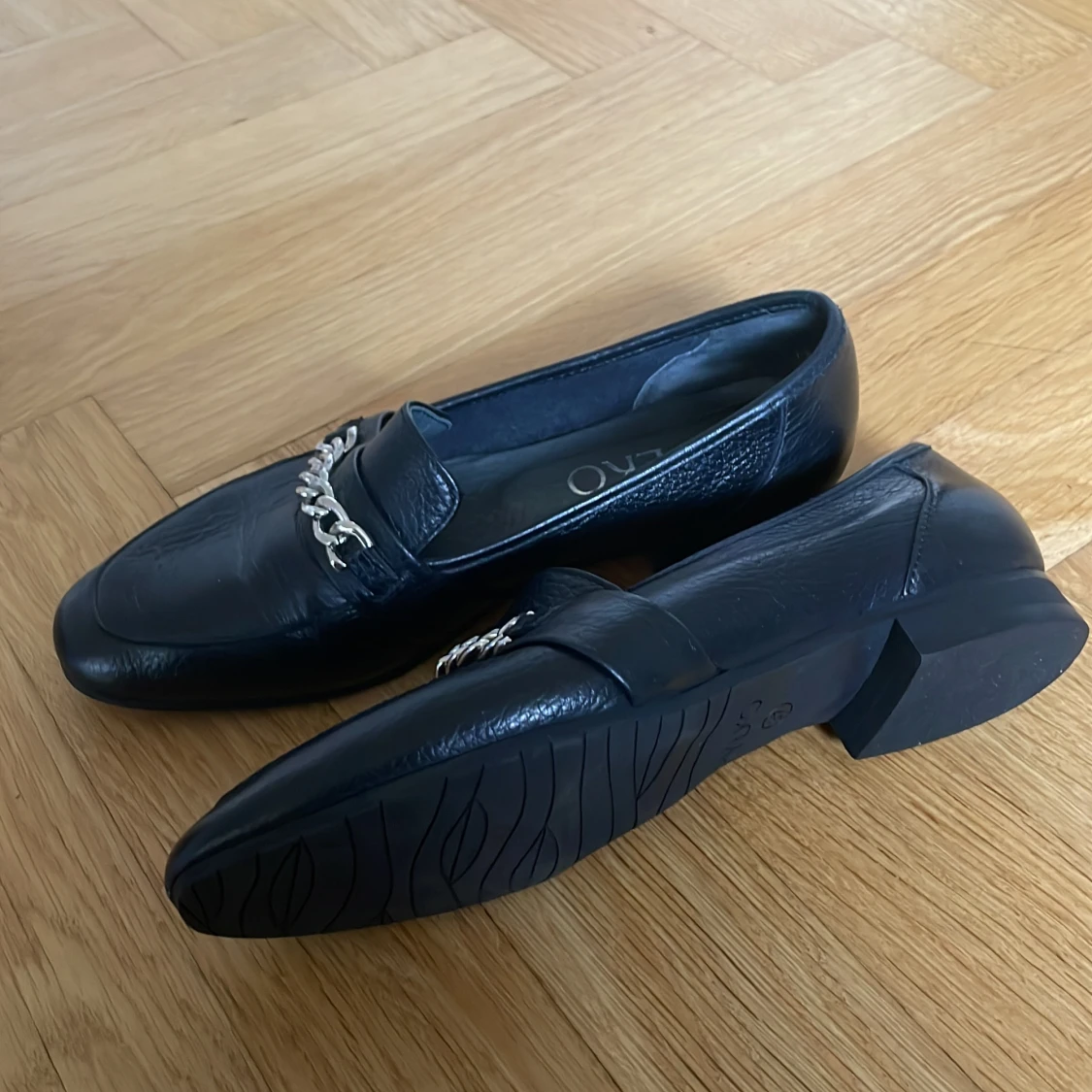 Skinn Loafers, stl 37 - 91