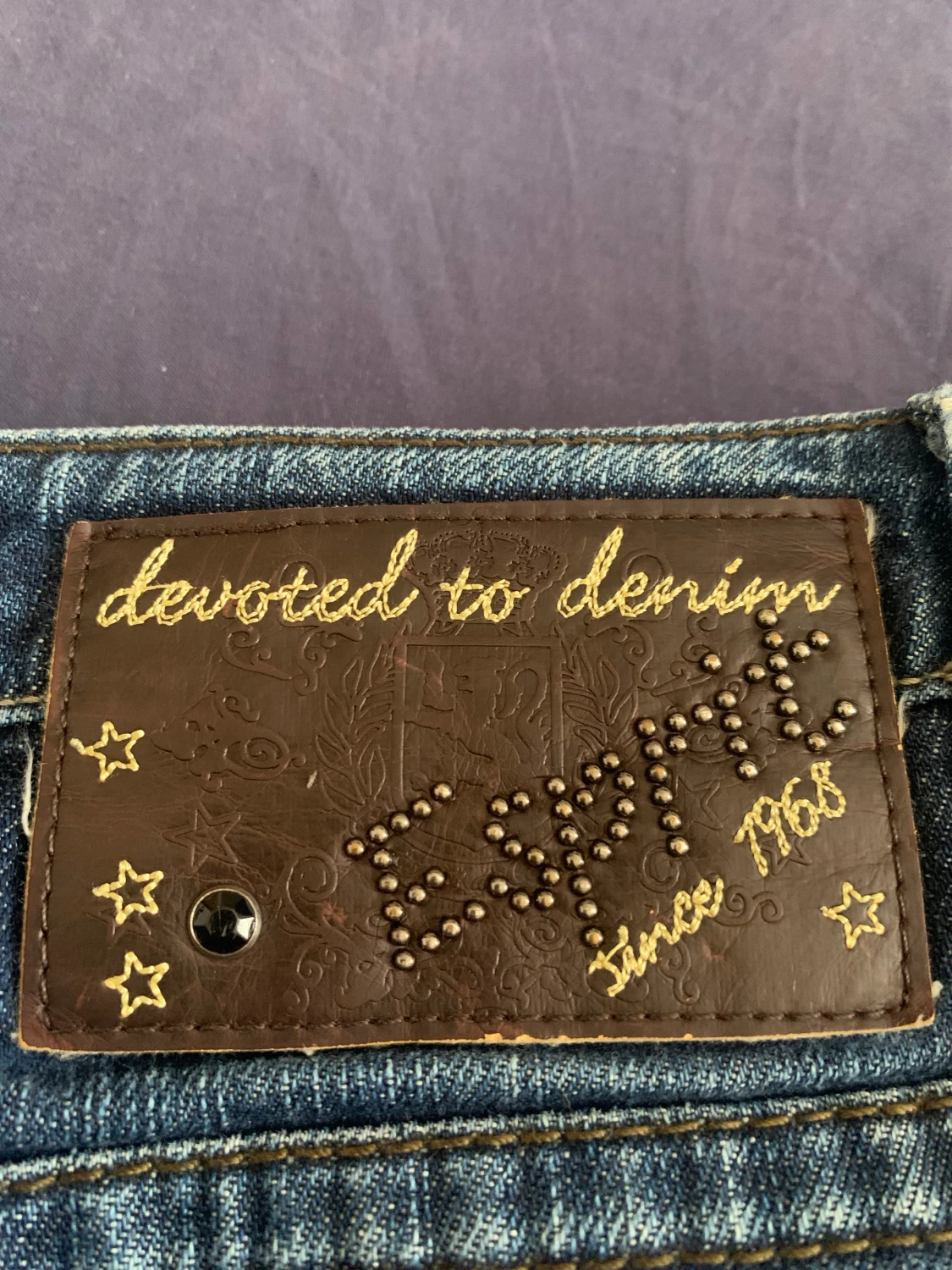 Lågmidjade fina jeans 