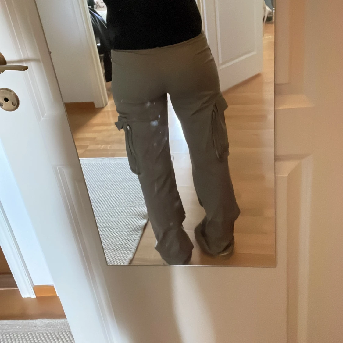 Lågmidjade cargopants - 91