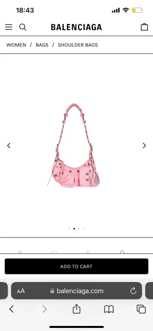 Rosa Balenciaga väska  - Balenciaga väska rosa, typ nyskick och inga defekter! Ny pris 23 000kr