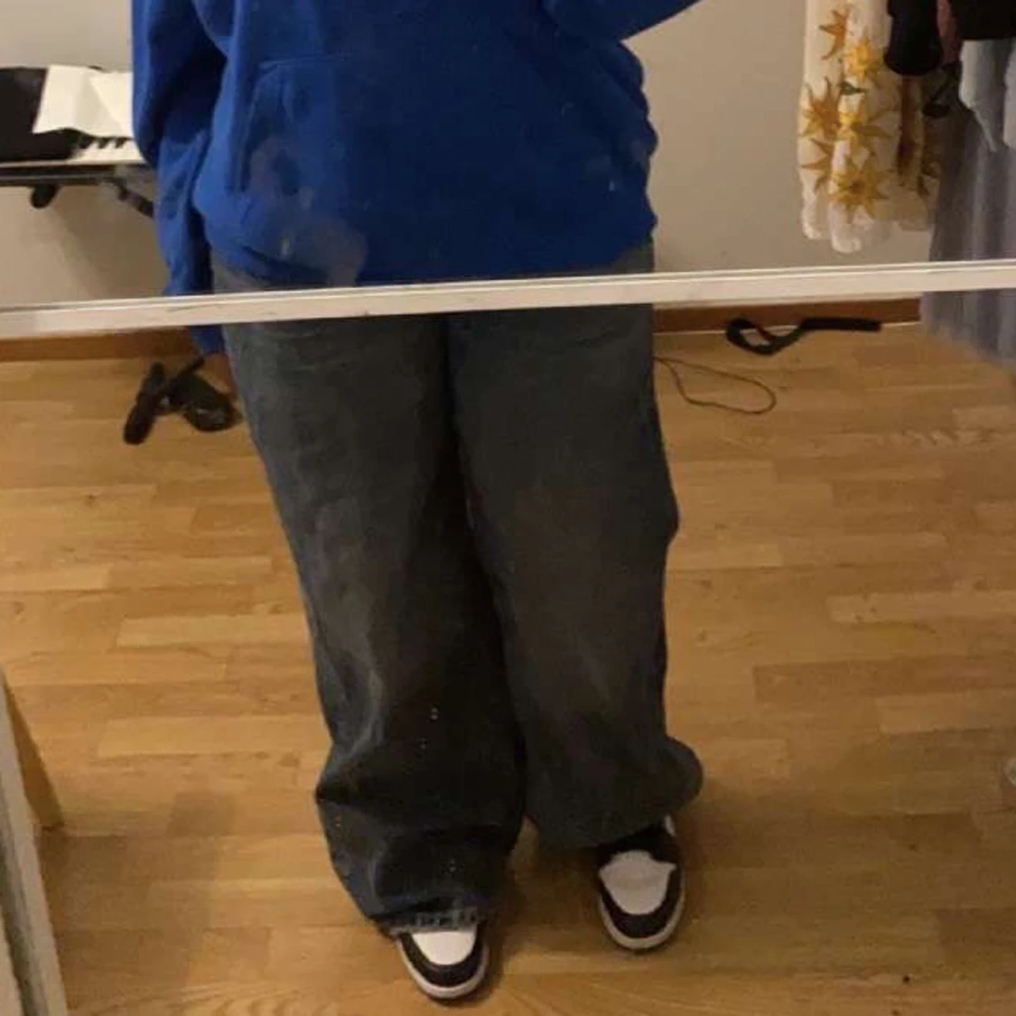 Skitsnygga baggy jeans - 90