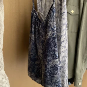 linne tub top sommar blå - linne tub top sommar blå