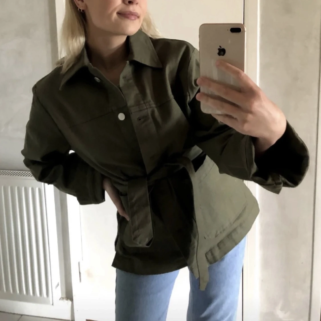 Oversized Jeansjacka  - 91