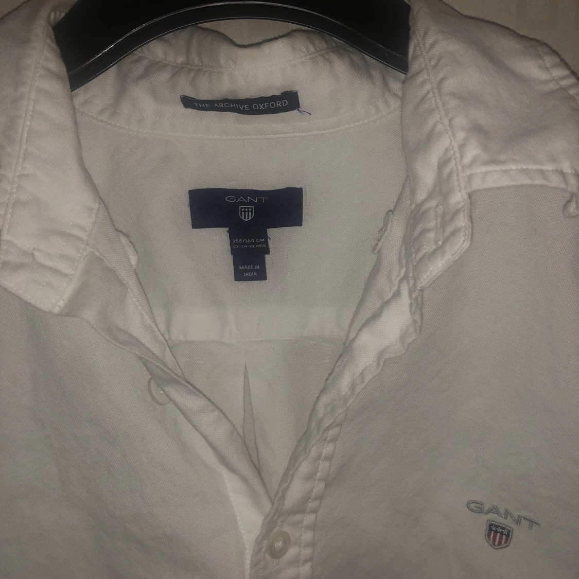 Vit Gant skjorta  - 90