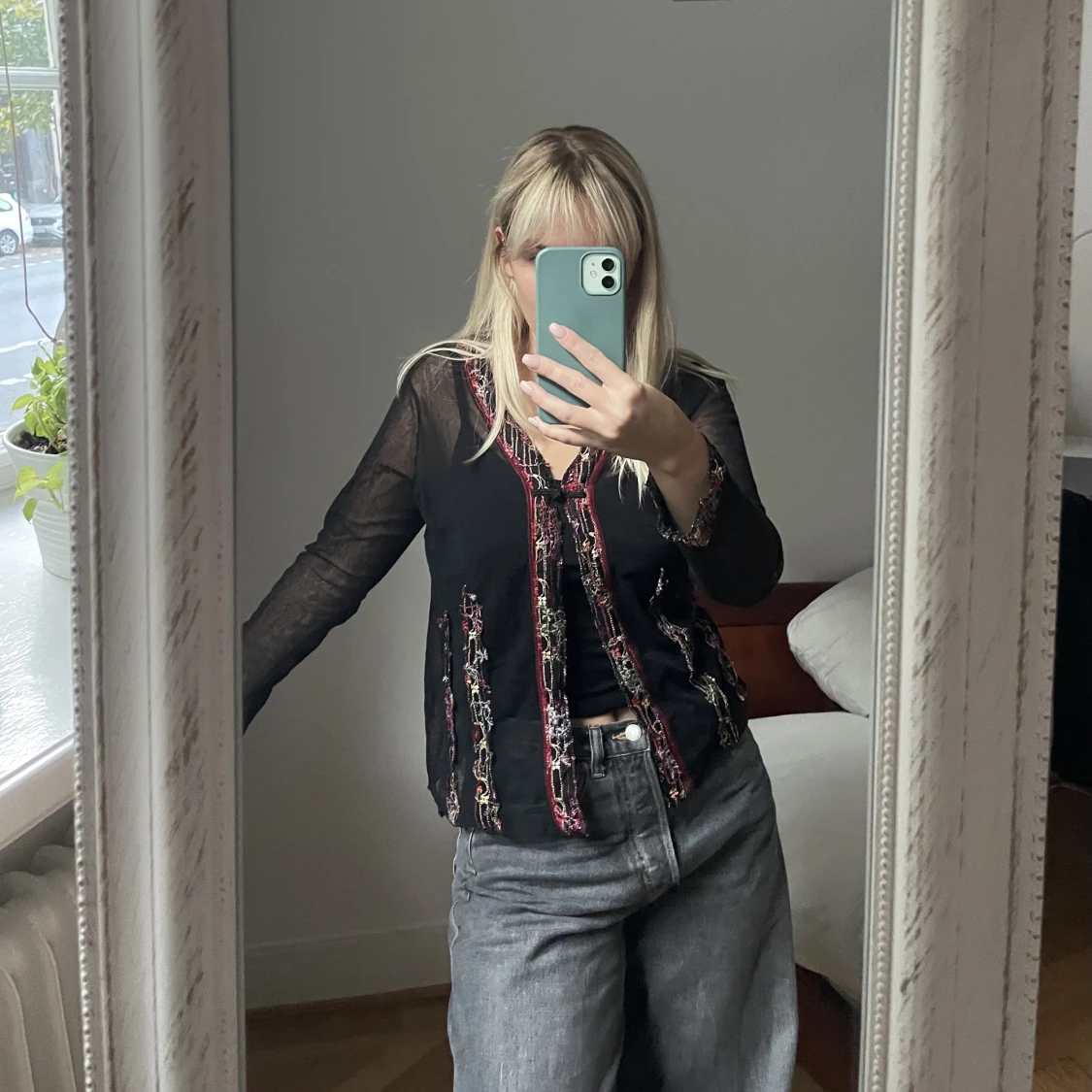 Vintage bolero i mesch