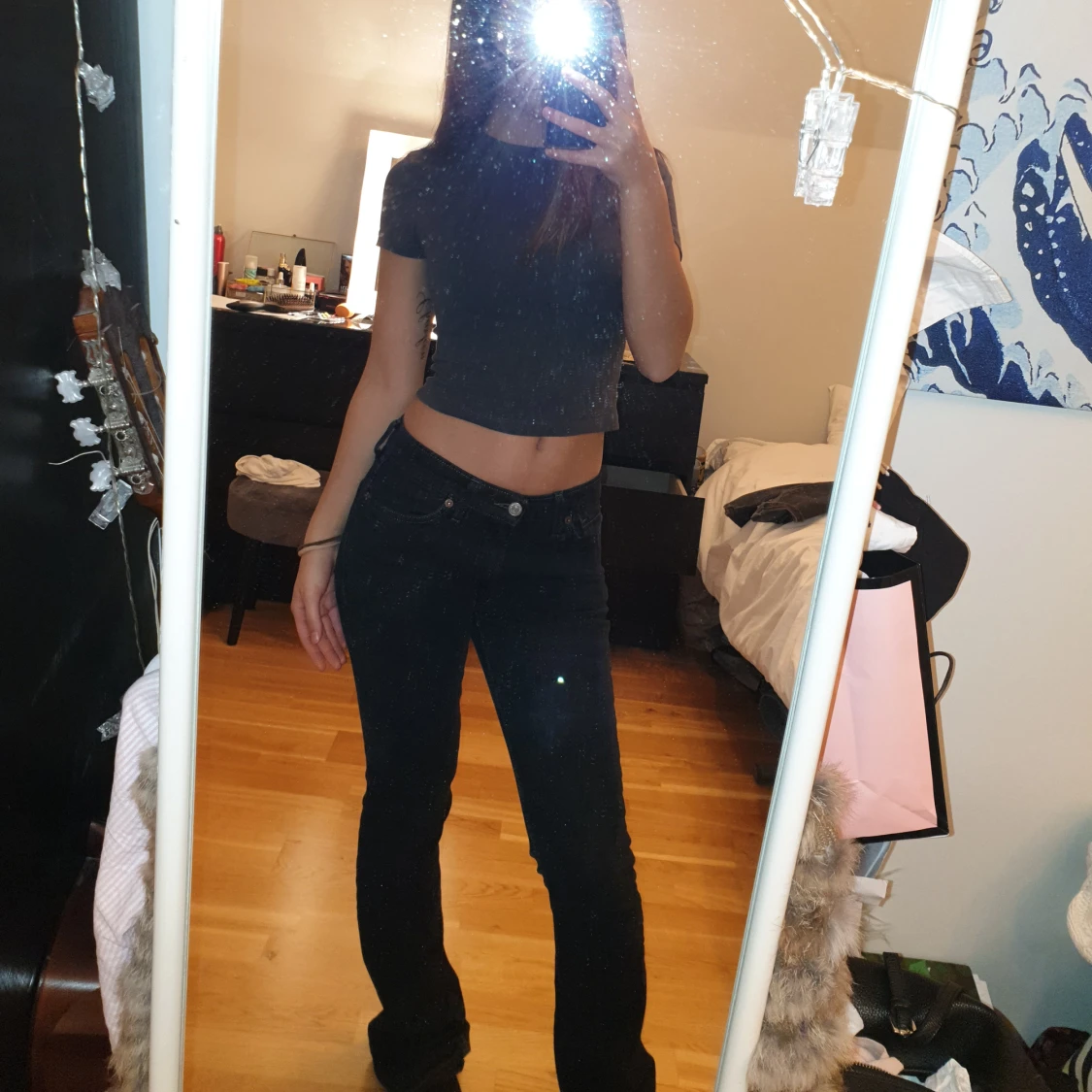 Lågmidjade jeans  - 91