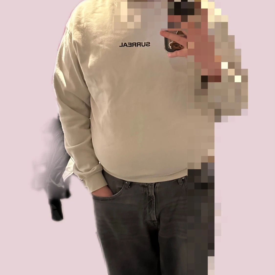 Sweatshirt beige - 91