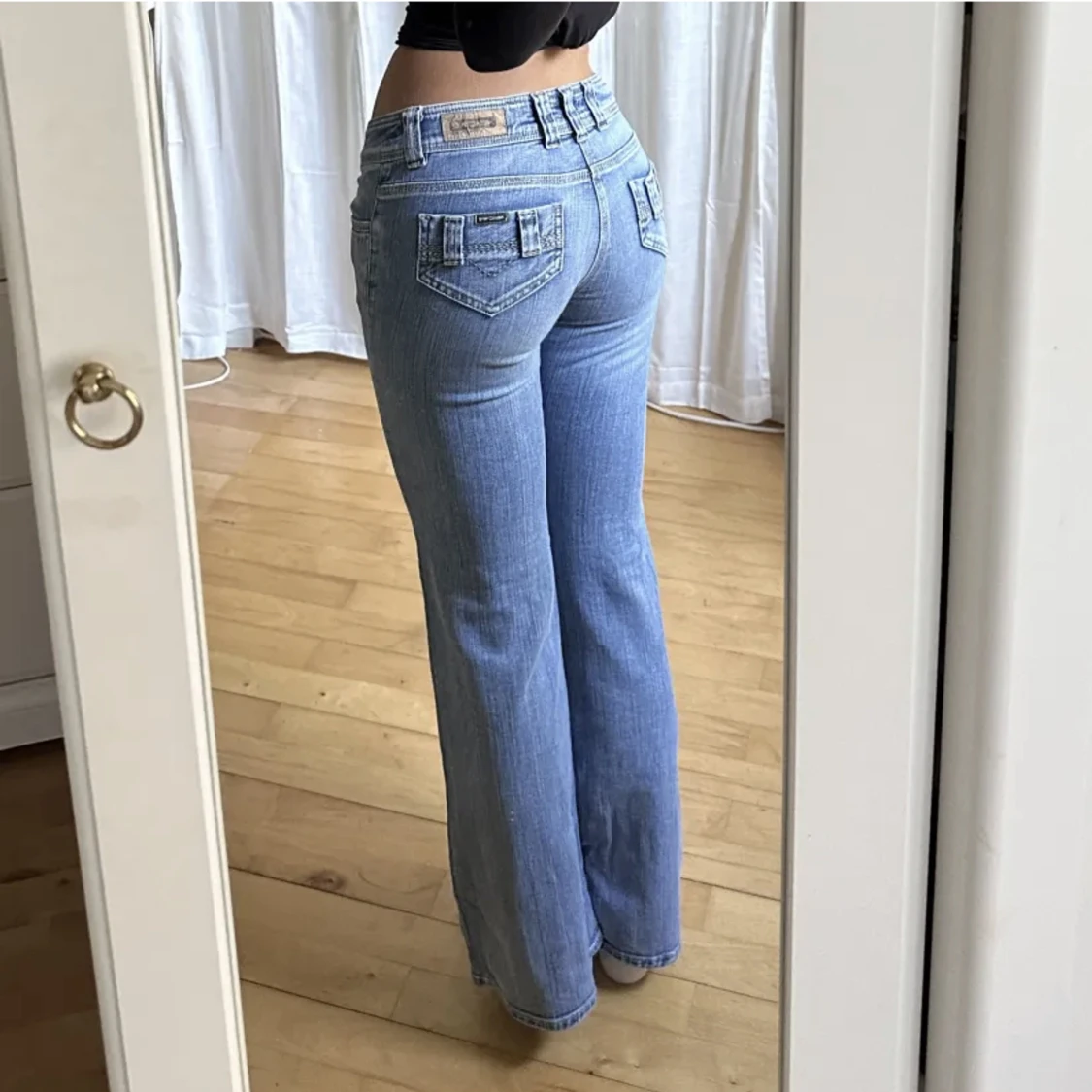 Lågmidjade jeans  - 90