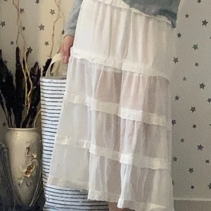 Long dem skirt  - Köpte den från dazy för ca 300kr för några veckor sen men tyvärr gillade inte jag den och jag har inte haft den på mig Ute. Du kan trycka köp nu 