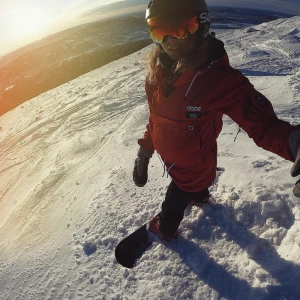 Skidjacka - Säljer denna skidjackan från dope. Det är en röd annorak i strl XS. Den har en lös passform så man får lätt plats med fleece och tjocktröjor under😊 Den är i jätte bra skick och har många bra fickor. Köpare står för frakt.💗
