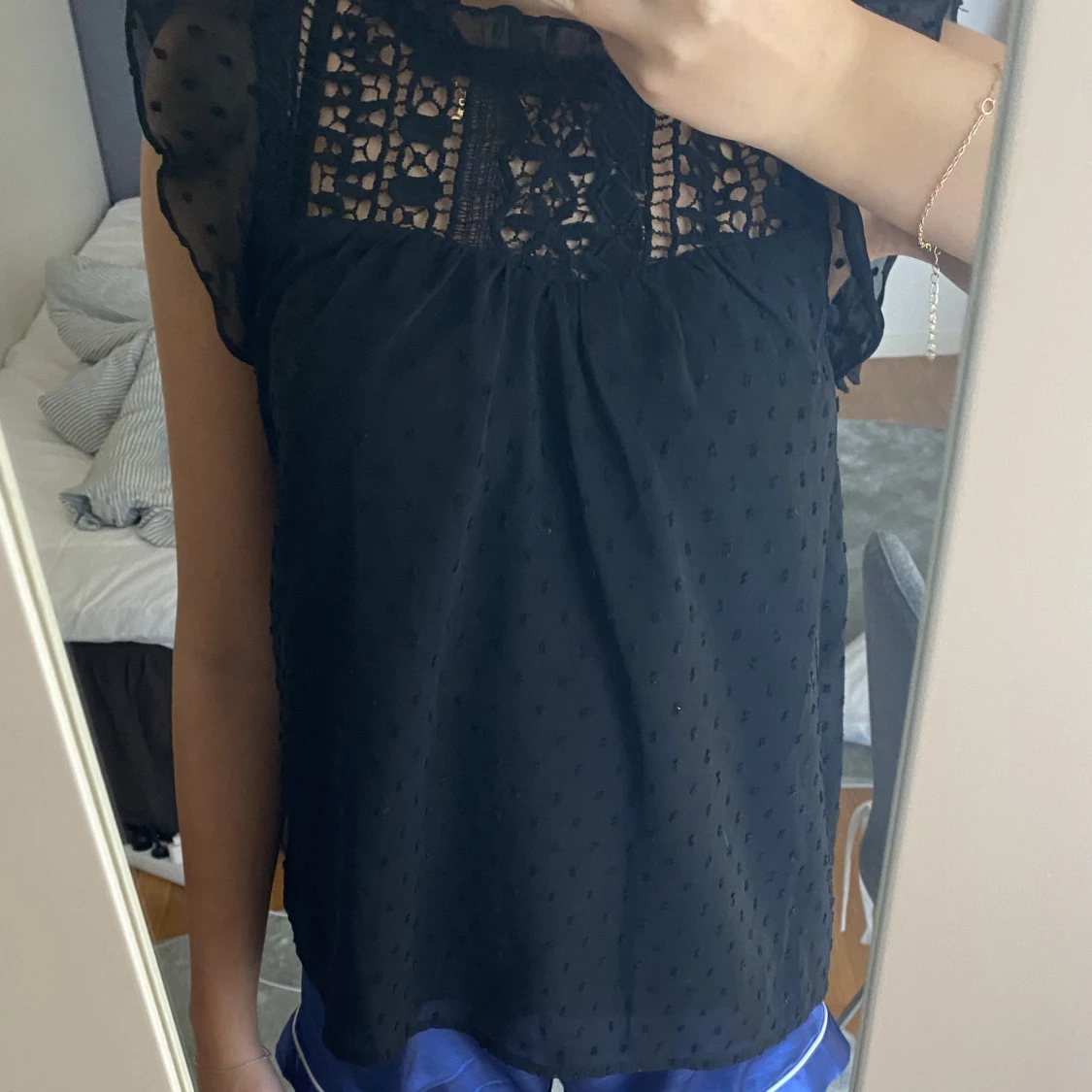 Svart sthlmstil tröja - 90