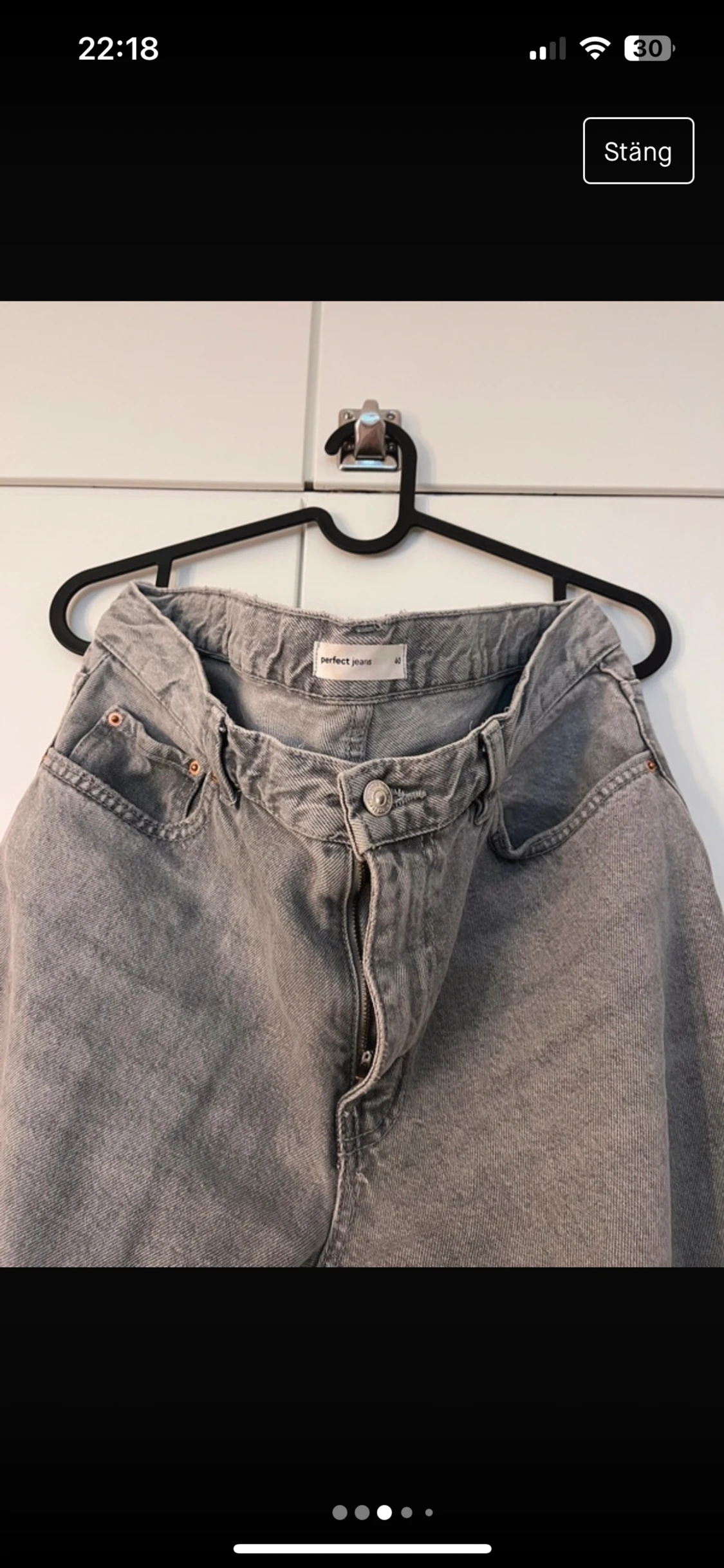 Grå Jeans från Gina strl 40 - 90