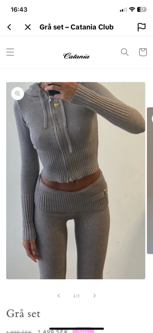 Yamz sett - Jag säljer ett mycket populärt yamz sett i grå färg. Den är i mycket bra skick. Det är bara att skriva om du har några frågor!❤️💓