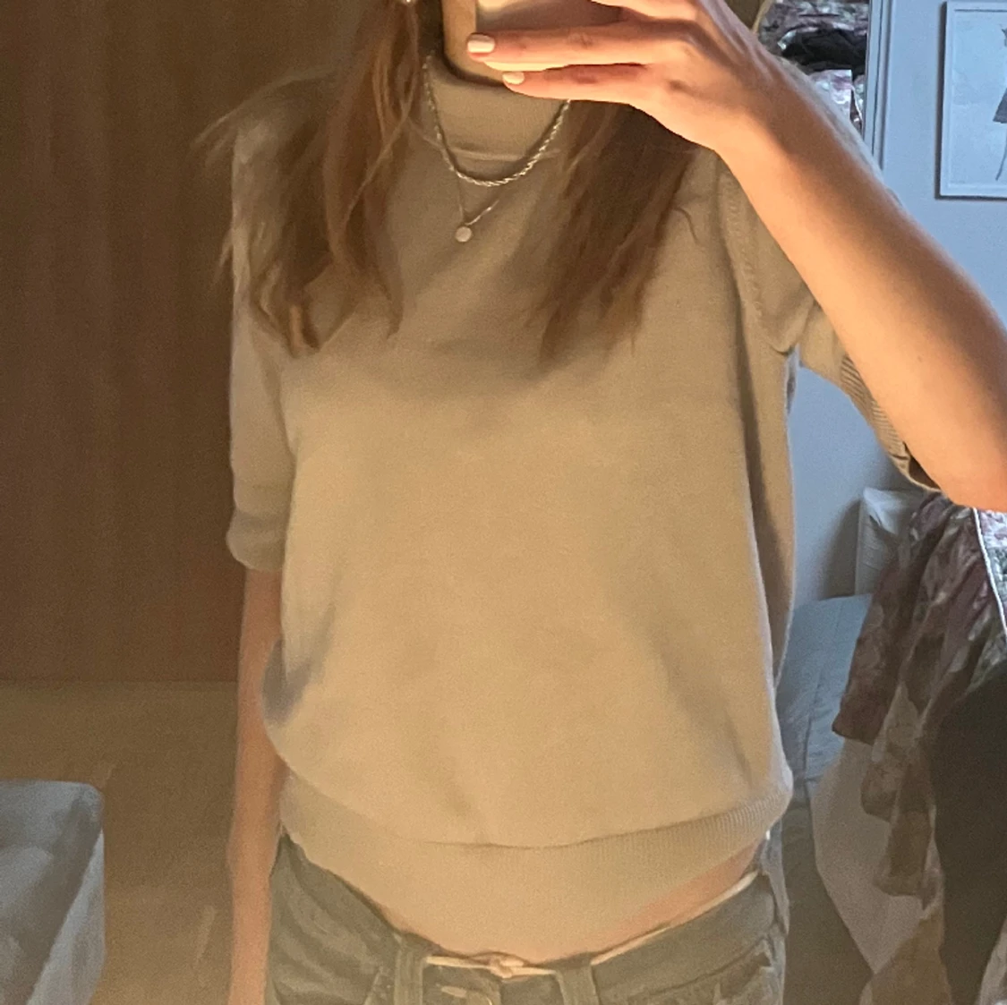 trekvartärmad tröja  - 90