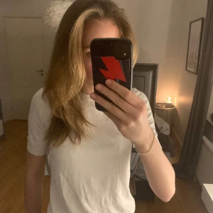 Tröja från zara - Väldigt söt och fin tröja från zara, tröjan är använd och har en liten slitning och en liten fläck som visas på sista bilden men annars fin🫶🏻passar xs/s 