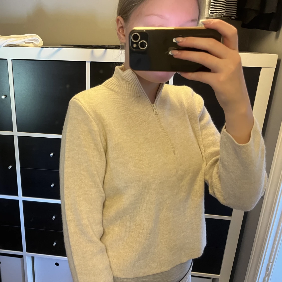 Halv zip-up tröja från NaKd - 90