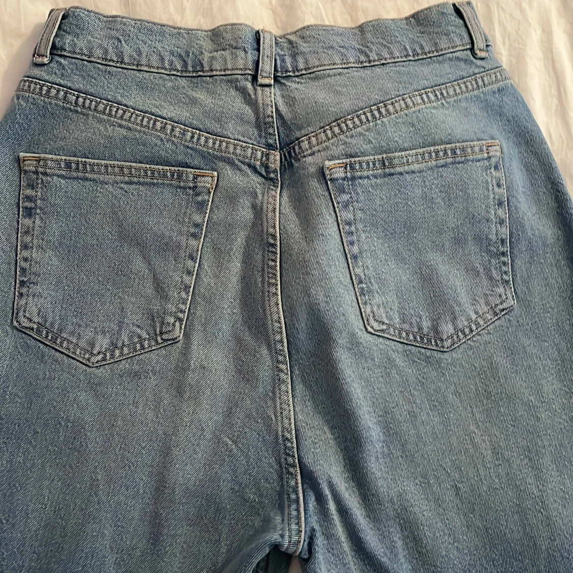 Blå långa jeans - 91