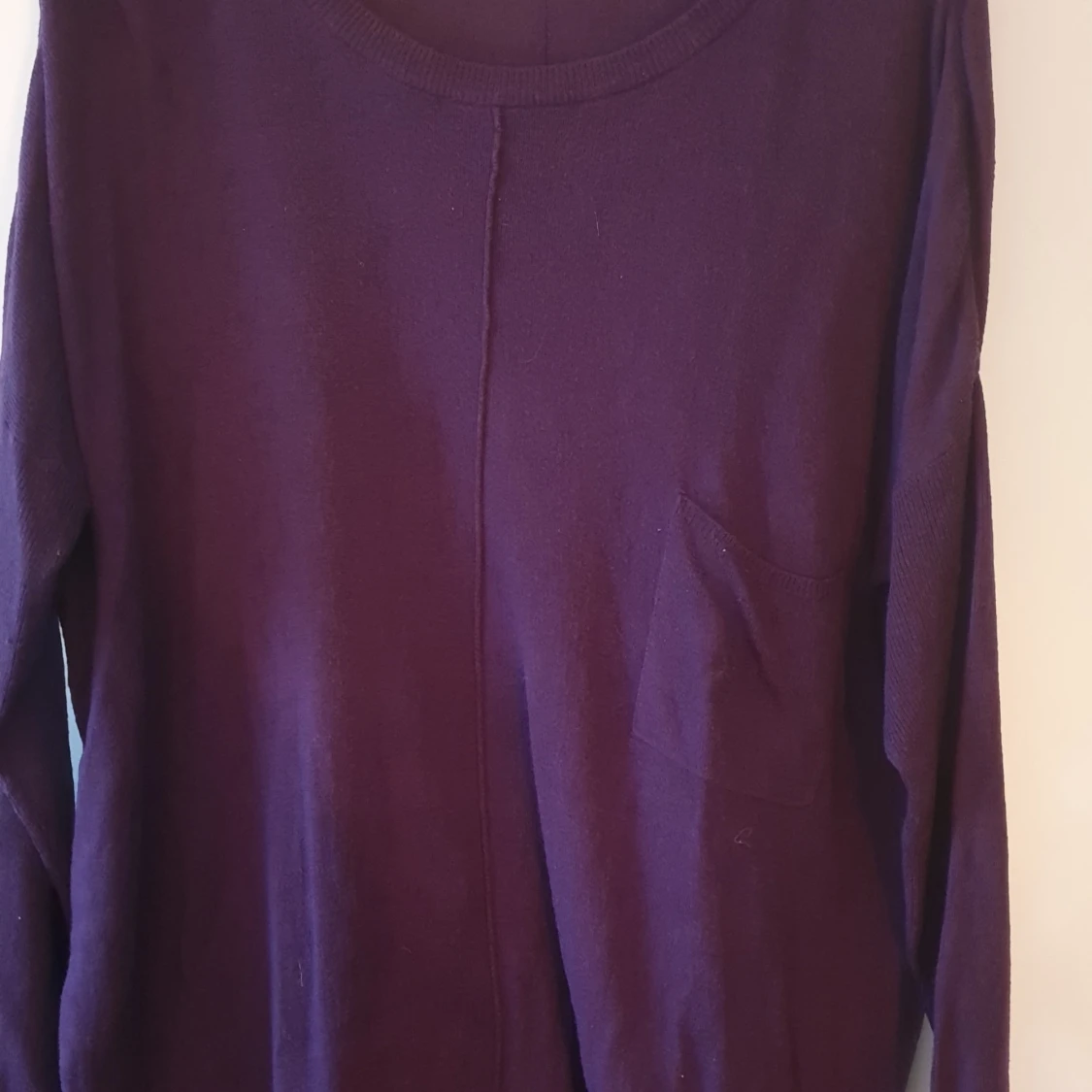 Lång lila kofta  - 90