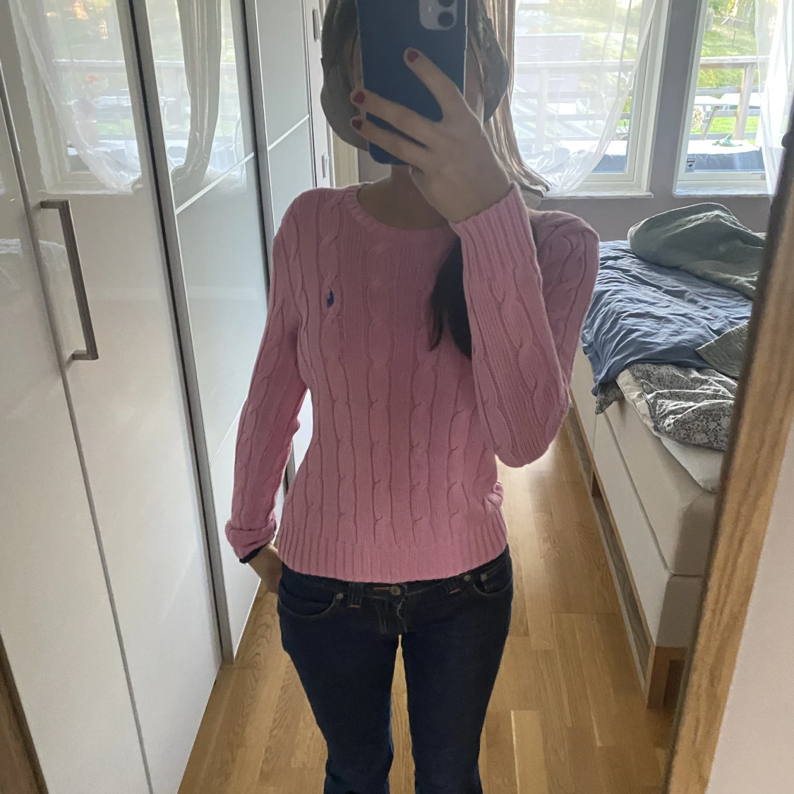 Rosa Ralph lauren tröja