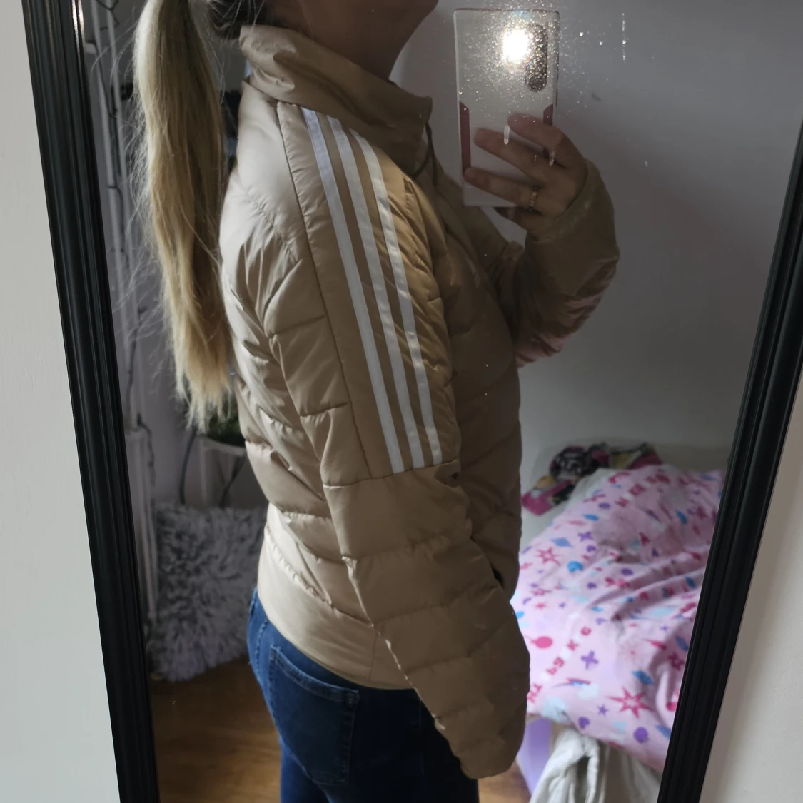 Snygg Adidas Jacka Storlek Small  - 91