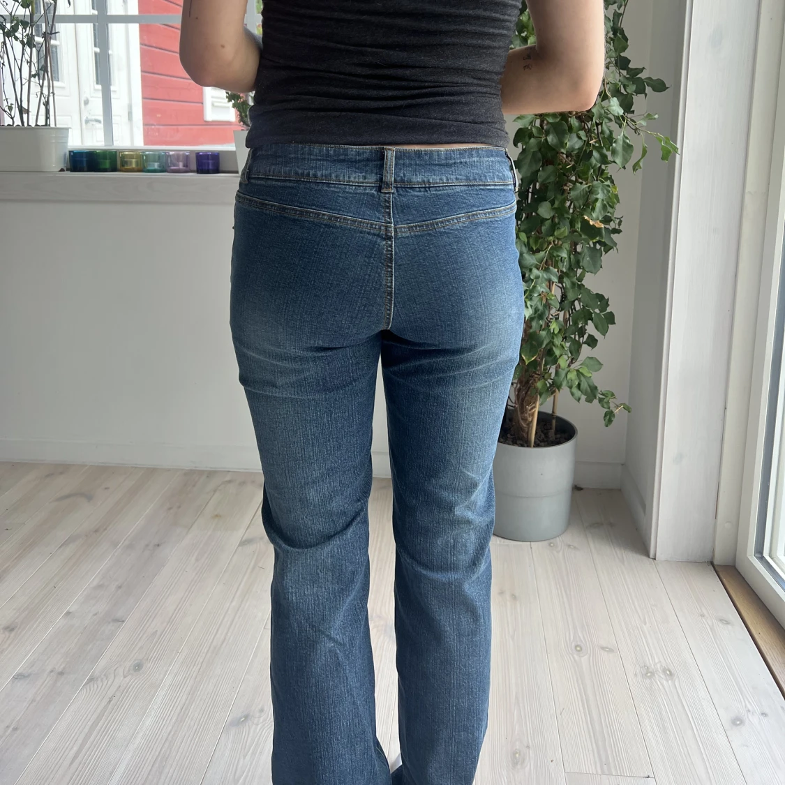 Lågmidjade jeans - 90