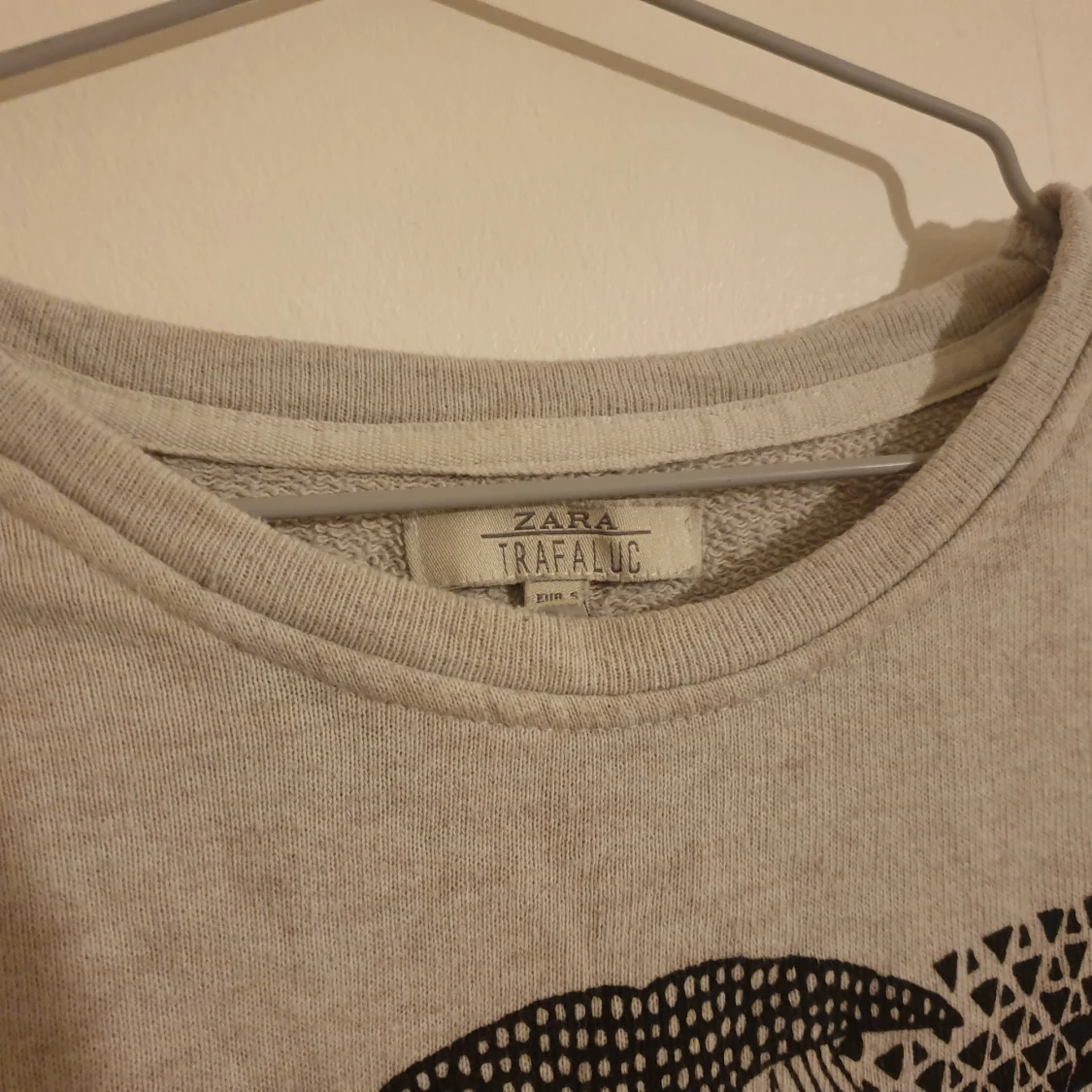 Tröja med tiger tryck och 3/4-ärmar - 90