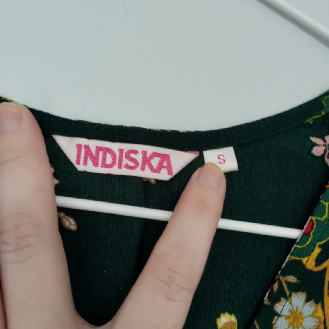 Grön tunika trumpetärm - 91