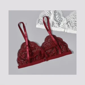 Spetsbh  - Röd spetsbh, köpte flerpack den röda används ej! Prislapp kvar 