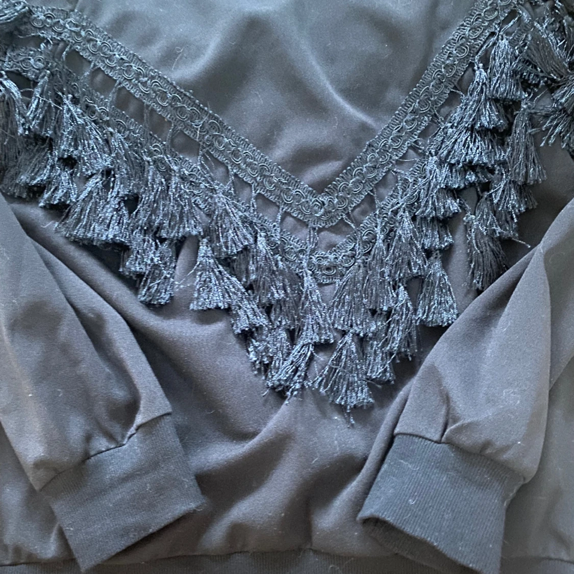 Topp med pompom - 90