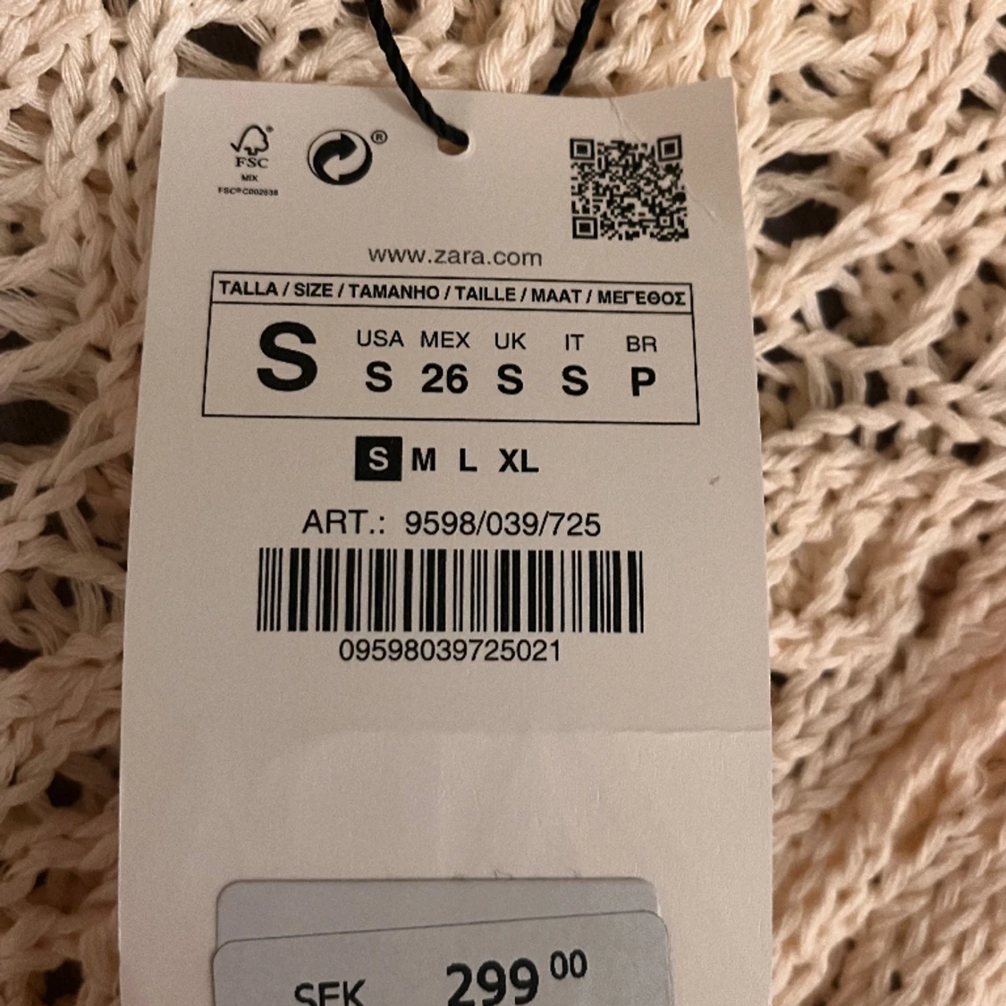 Fin virkad tröja - 91