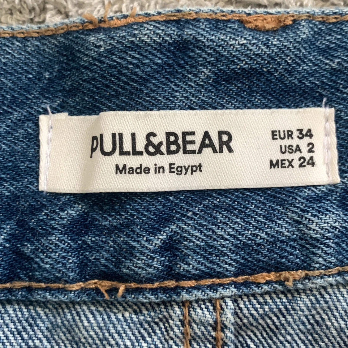 Lågmidjad Jeans kjol - 91