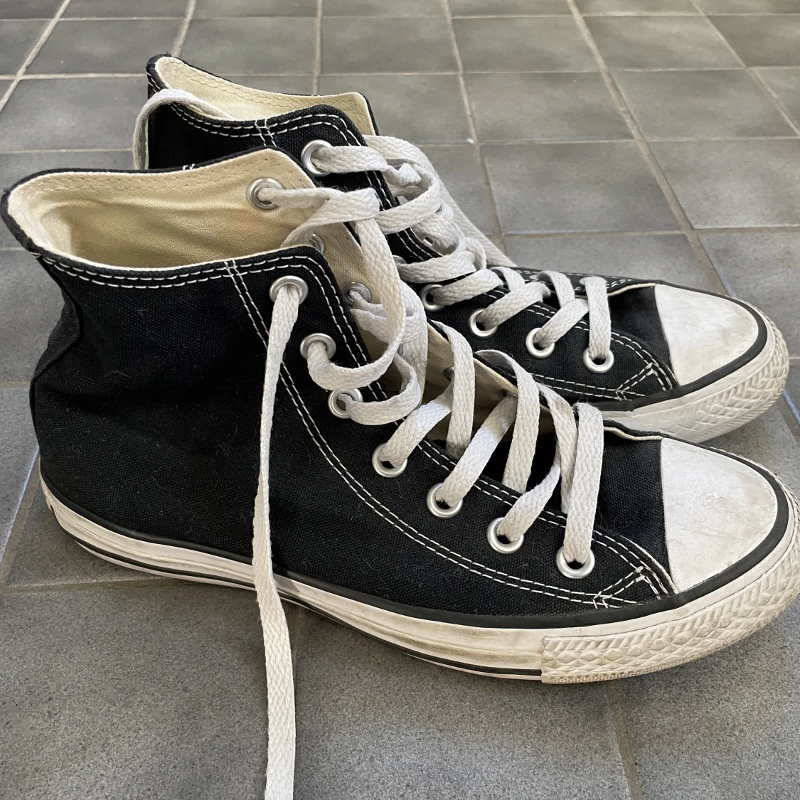 Svarta Converse - 90