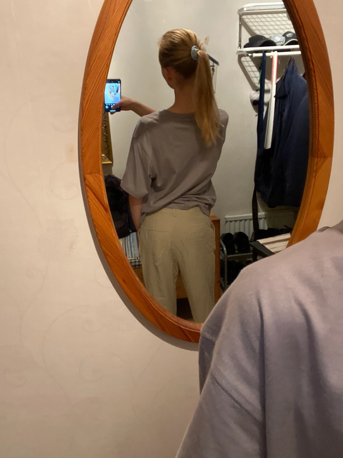 Linnekostymbyxor - 90