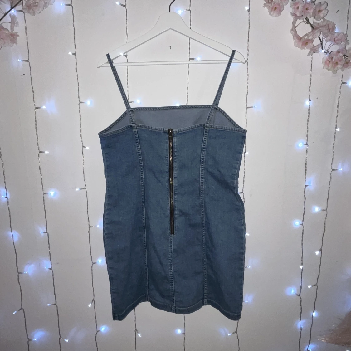 Kort jeans / denim klänning - 90