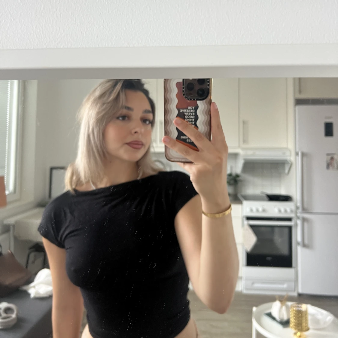 Öppen rygg tröja från SHEIN 