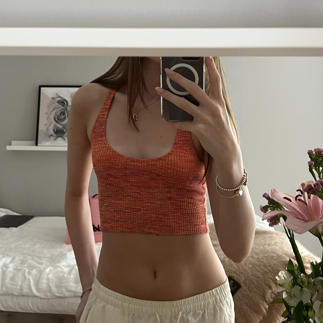 Halterneck topp - 90