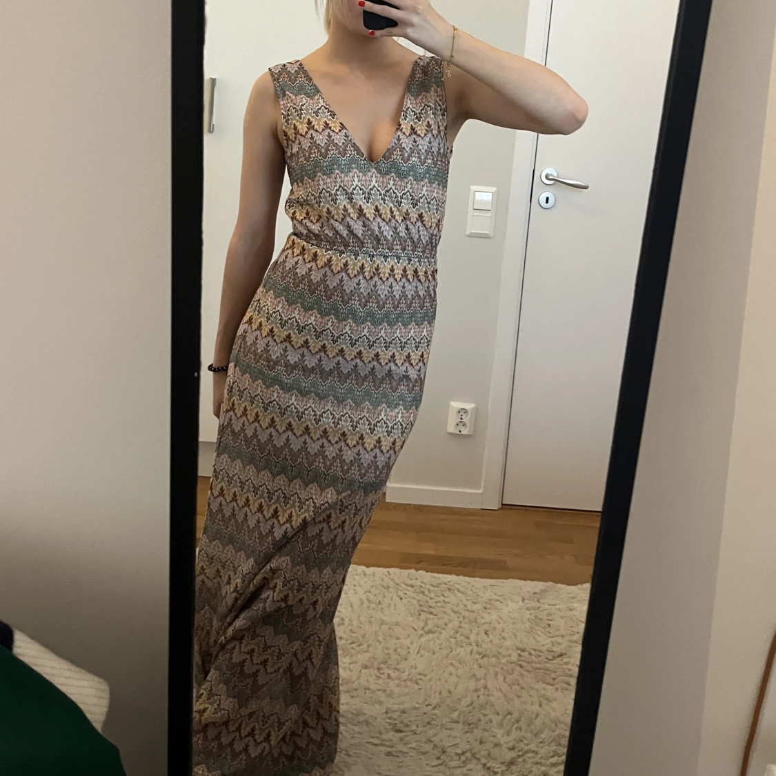 Missoni liknande klänning