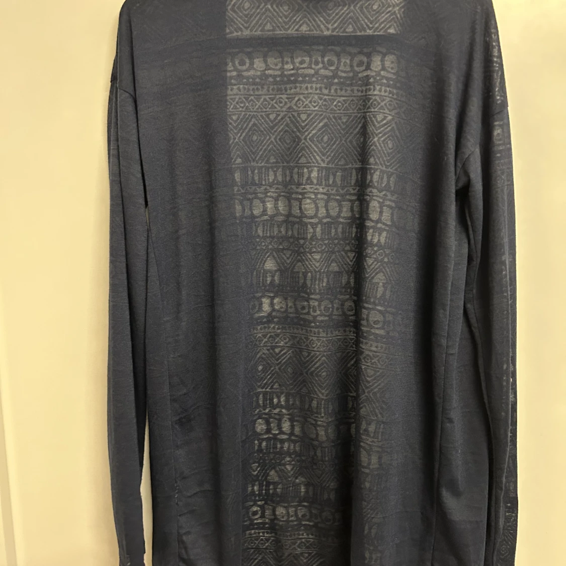 Mönstrad cardigan - 91