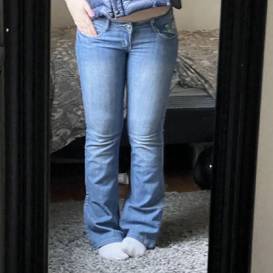 Lågmidjade jeans - 90