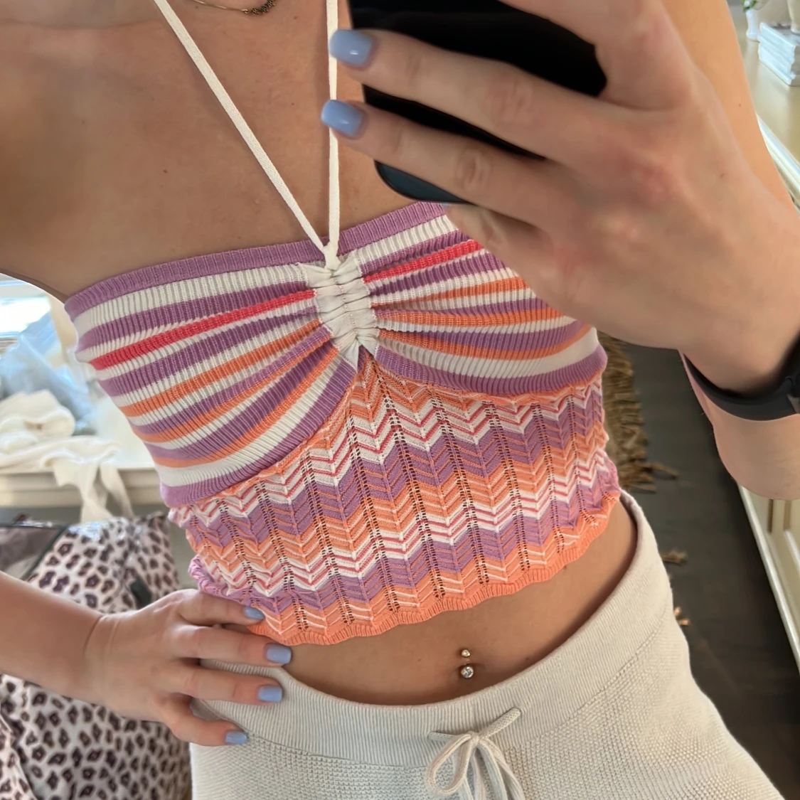 Oanvänd topp från Bershka 