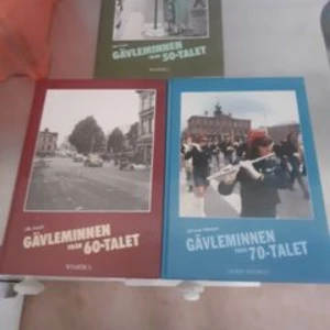 Böcker Gävle minnen - Fina som nya Gävle böcker från 50,60,70 talet