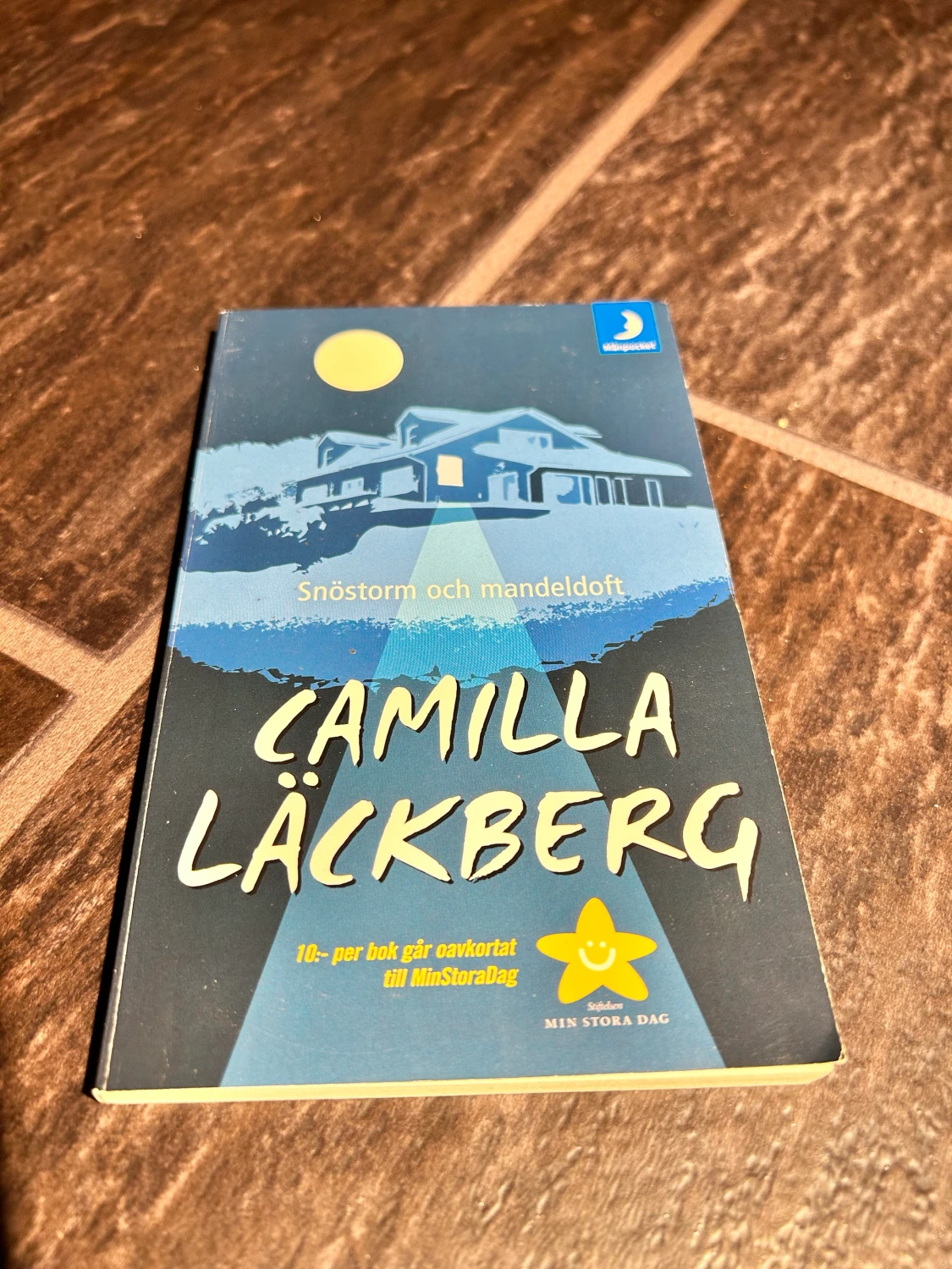 Snöstorm och mandeldoft av Camilla Läckberg, blå - 90
