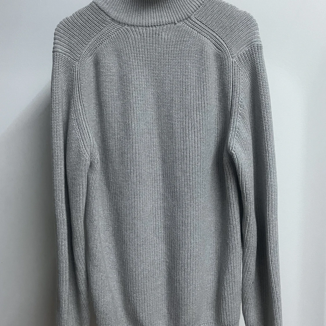 Grå half-zip zara  - 91