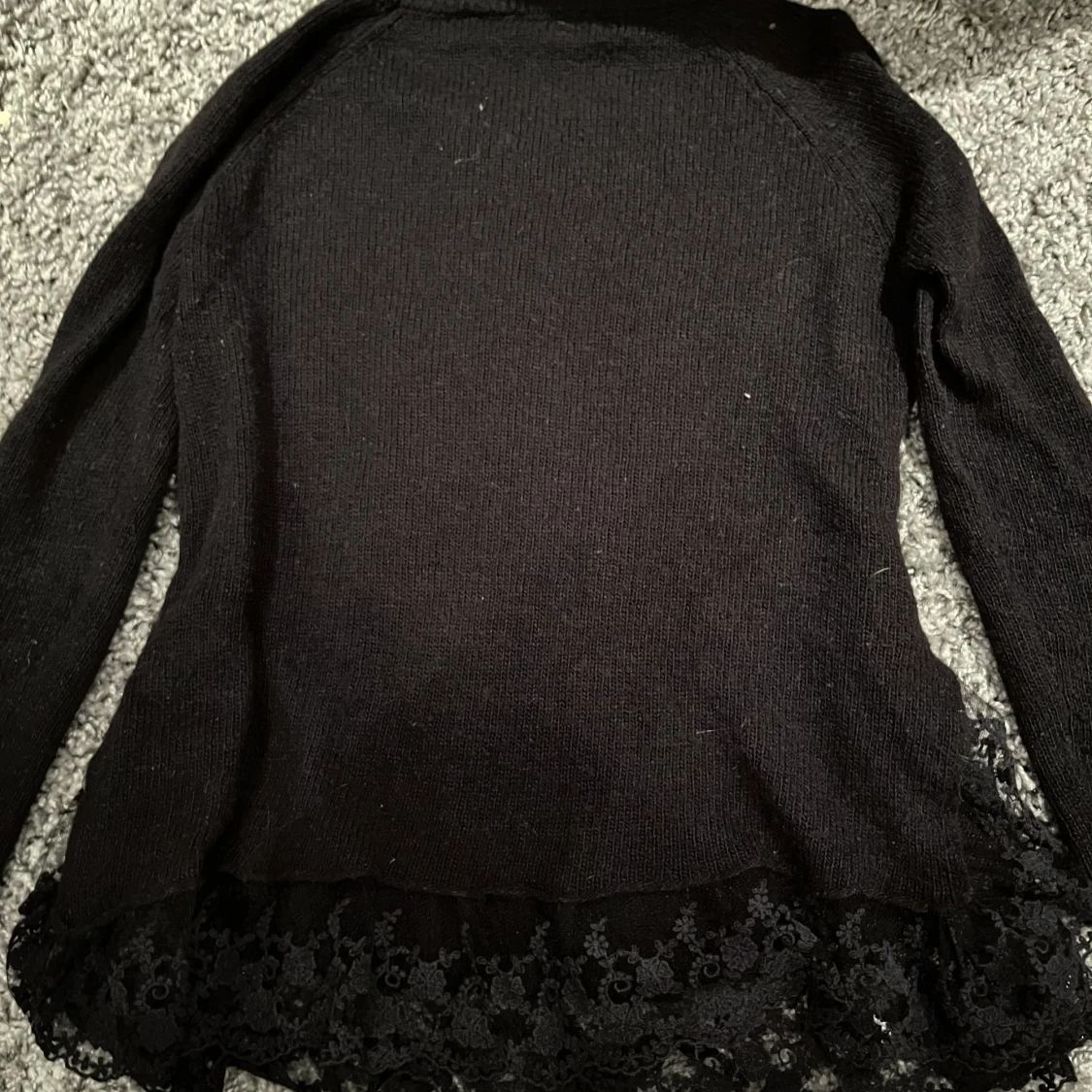 svart stickad tröja 🖤 - 91