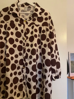 Cool blus - Vintage blus i mönster