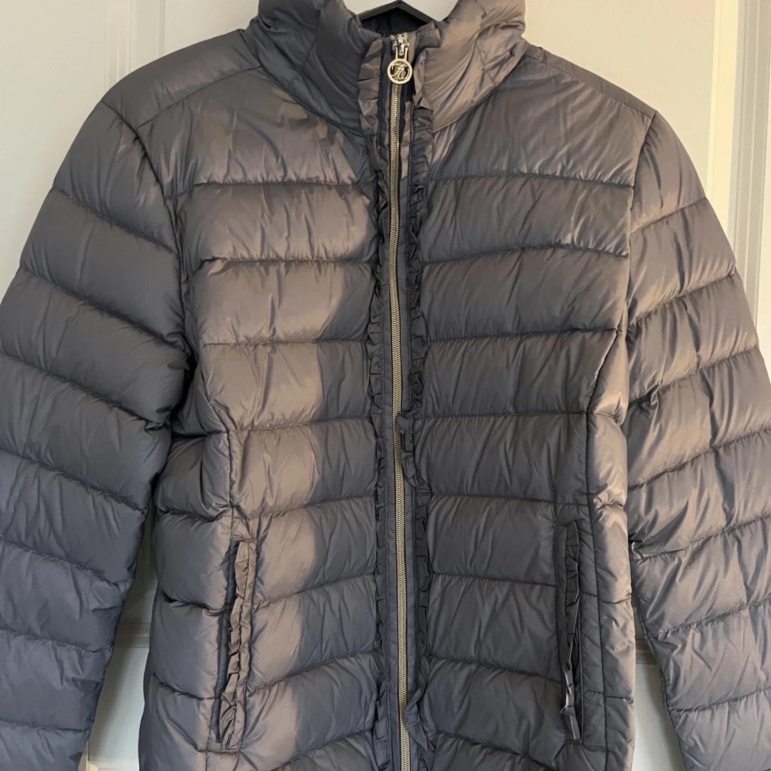 Grå vinterjacka 