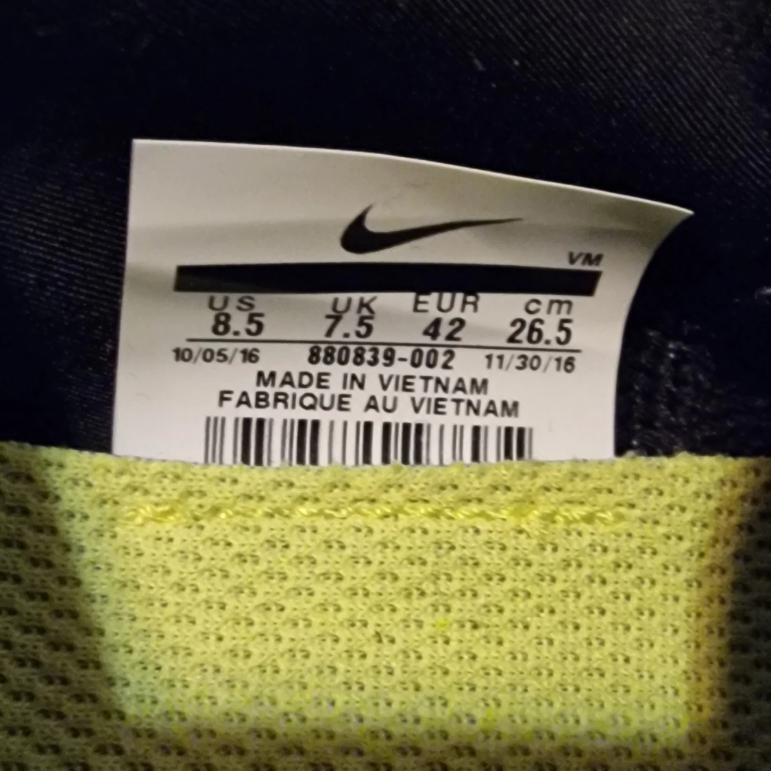 Nike inneskor i nyskick - 90